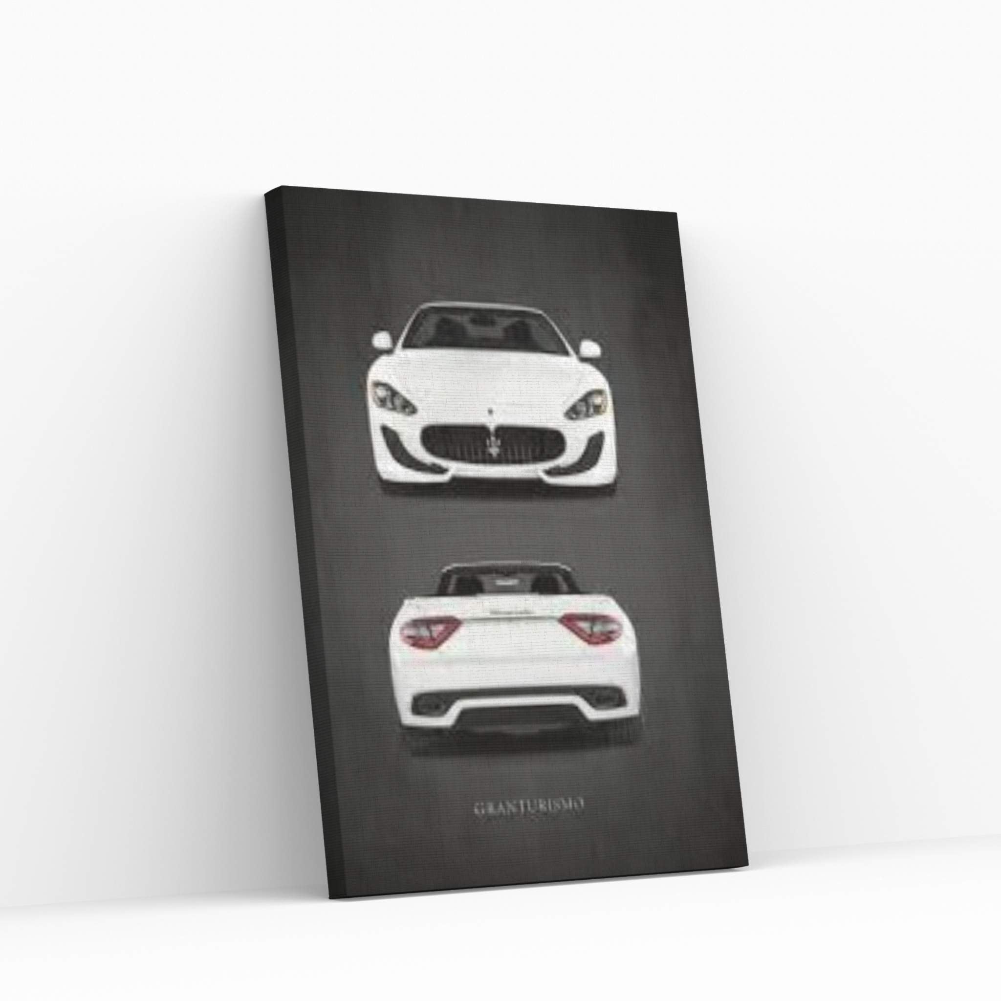 Maserati GranTurismo Canvas Wall Art - Y Canvas