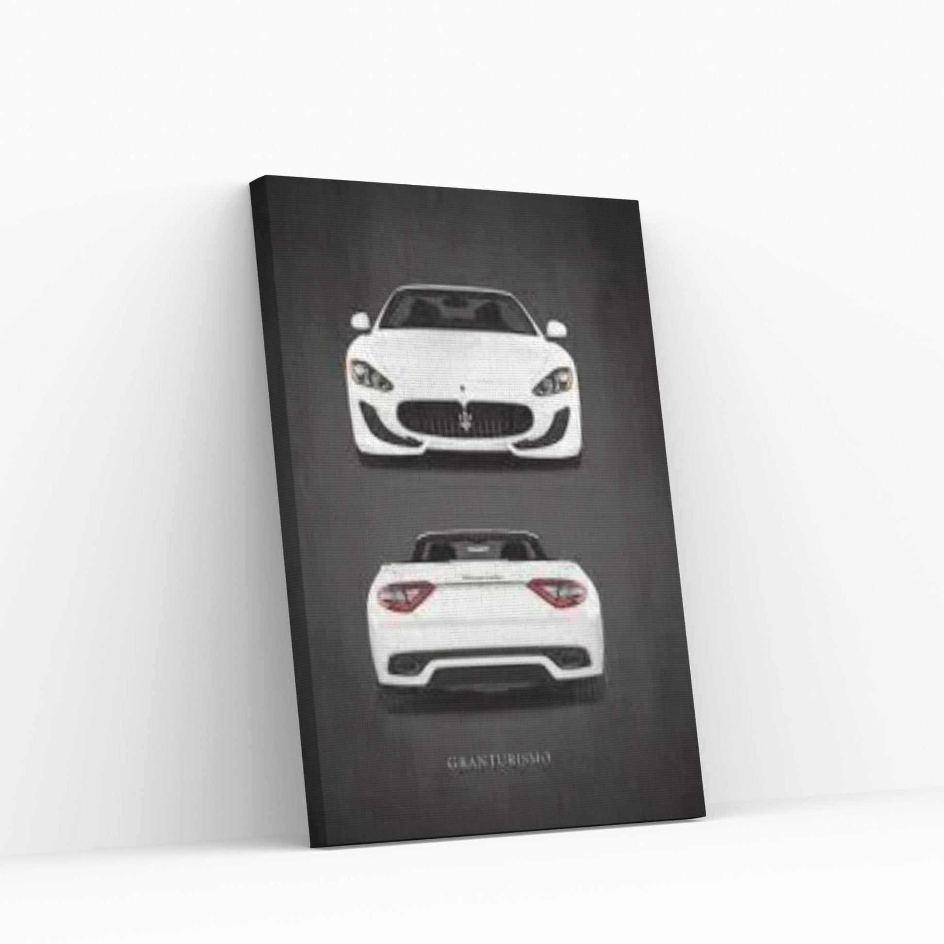 Maserati GranTurismo Canvas Wall Art - Y Canvas