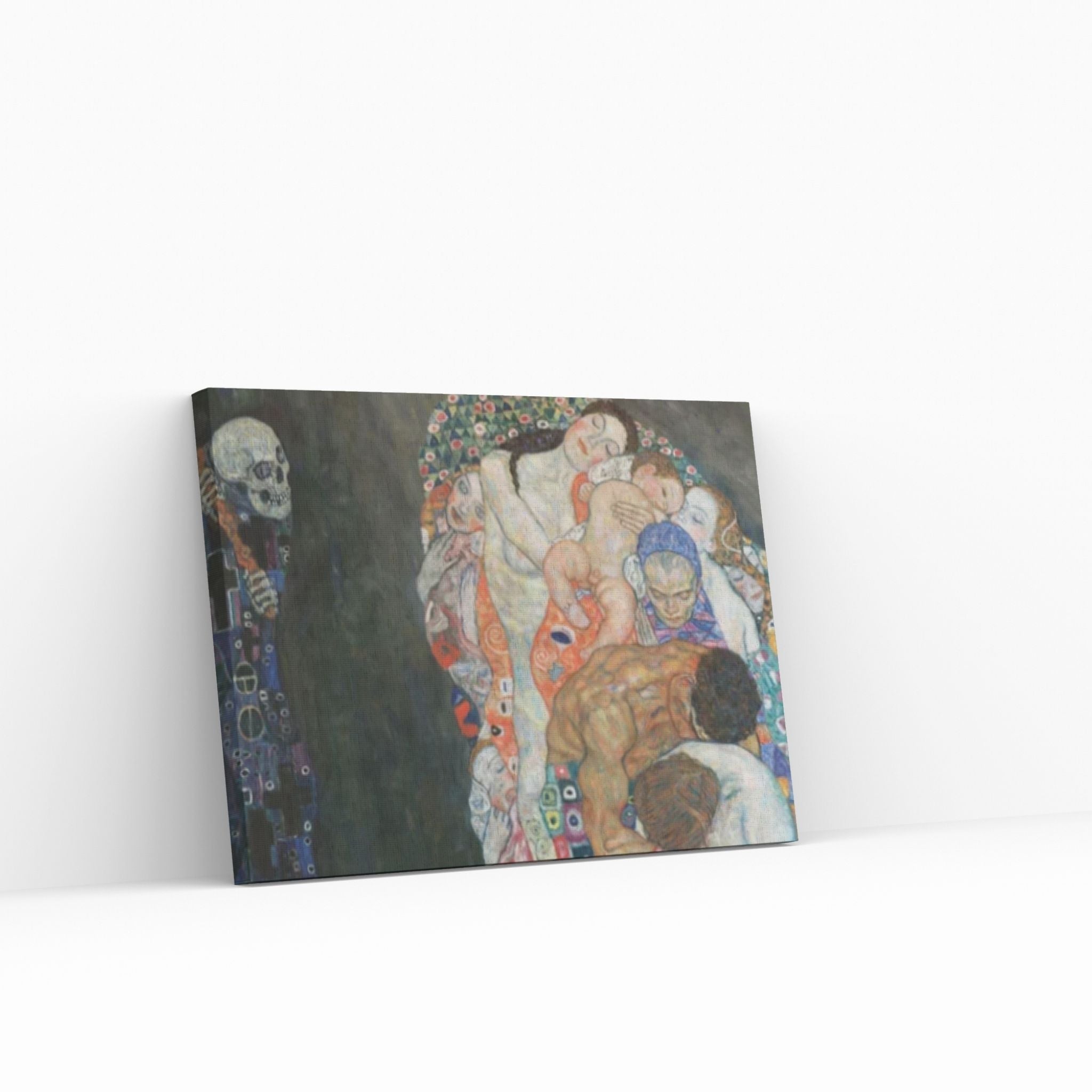 Gustav Klimt, Death And Life, Klimt Print Death And Life - Y Canvas