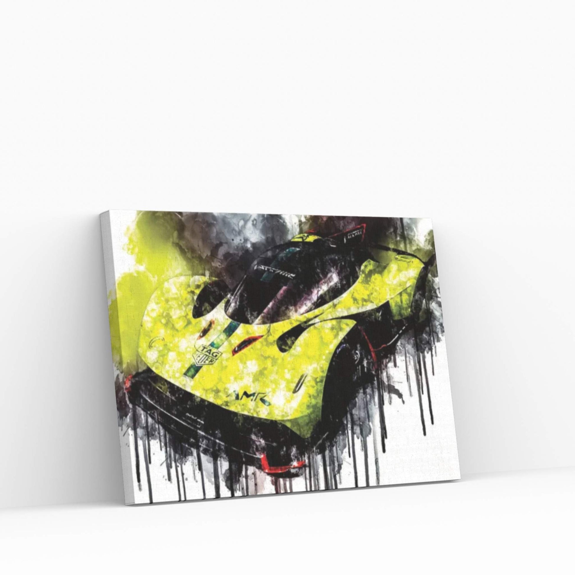 2018 Aston Martin Valkyrie AMR Pro Canvas Wall Art - Y Canvas