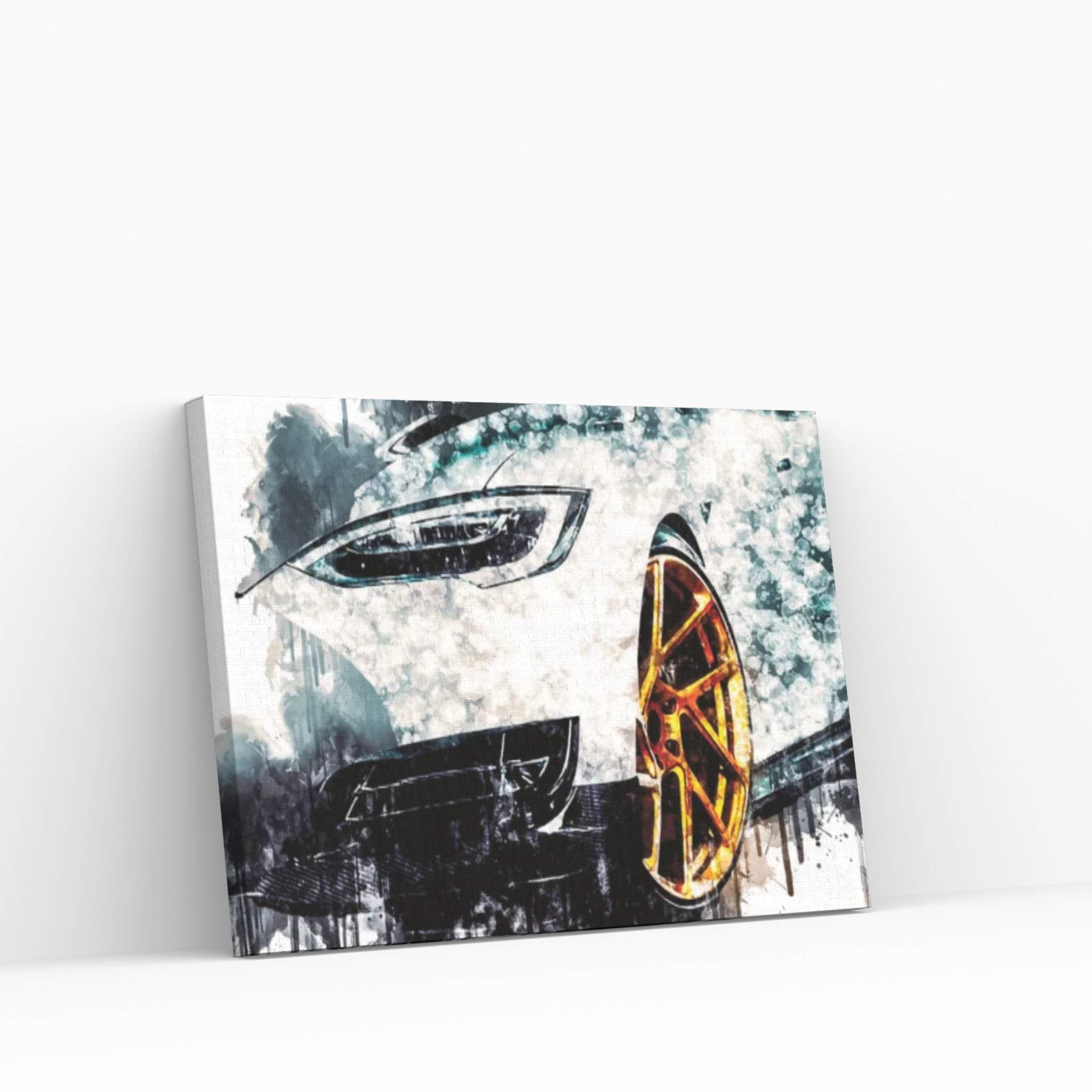 2017 Novitec Tesla Model S Vehicle CCXLIV Canvas Wall Art - Y Canvas