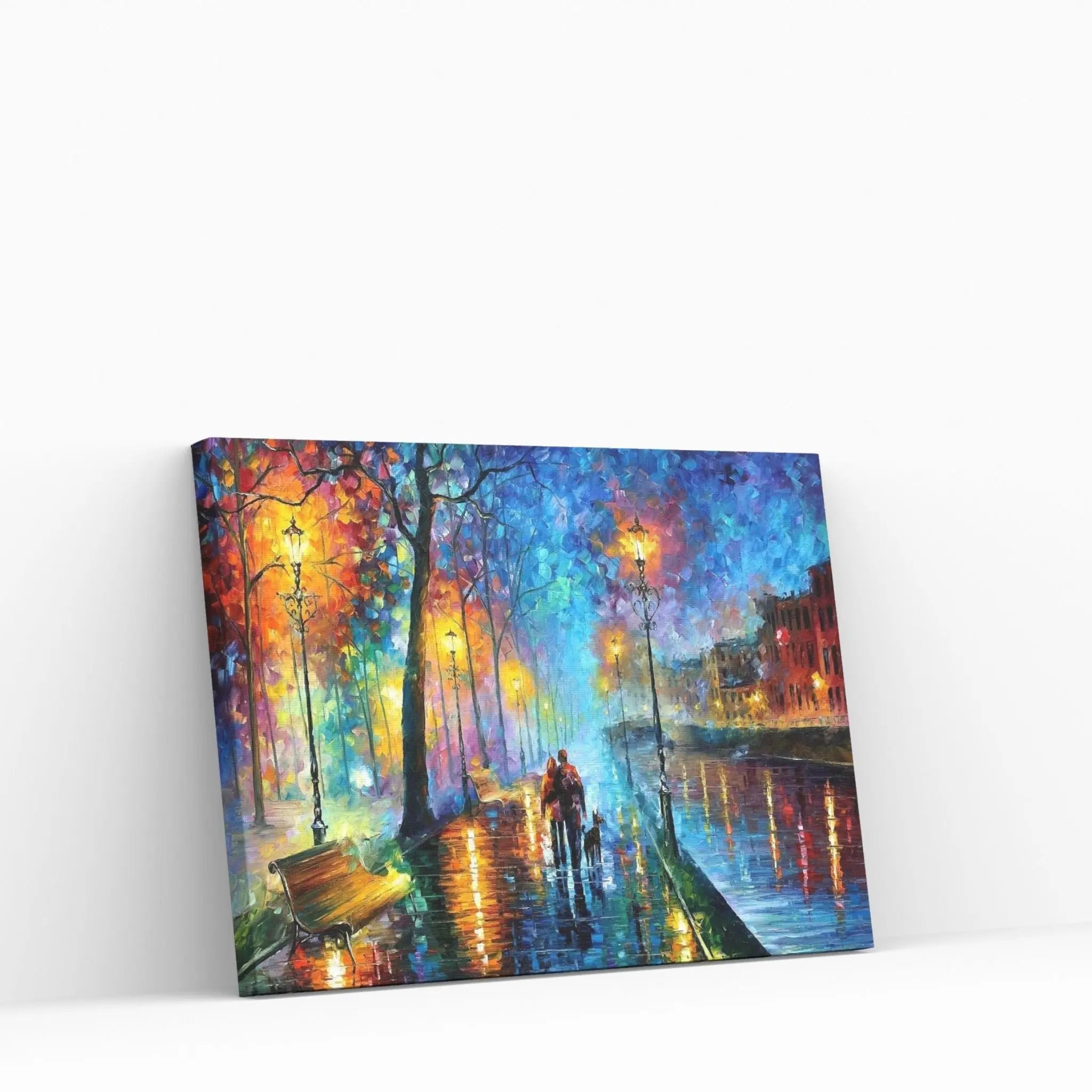 Melody Of The Night Canvas Wall Art - Y Canvas