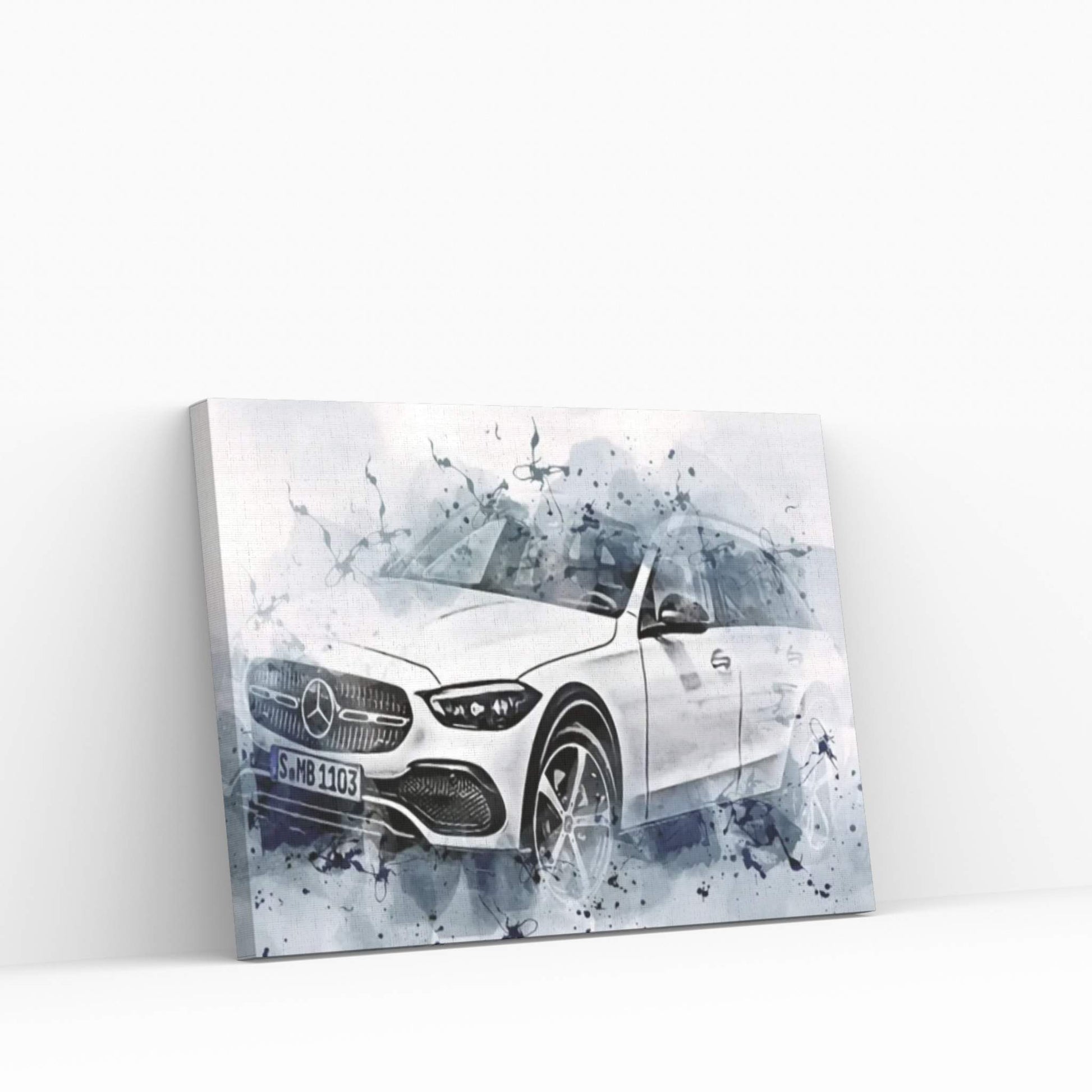 Mercedes-Benz C-Class W206 Exterior Canvas Wall Art - Y Canvas