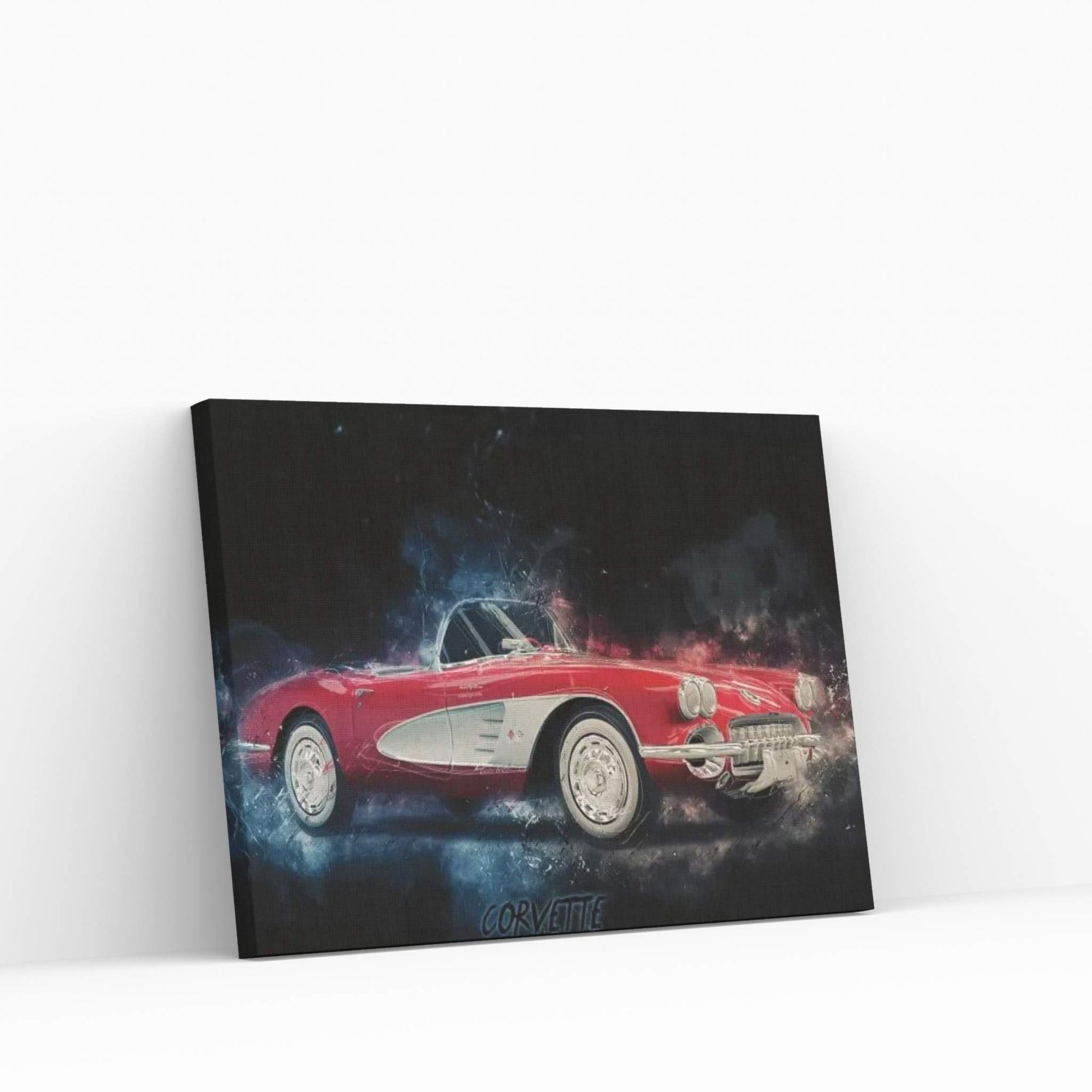 Corvette Canvas Wall Art - Y Canvas