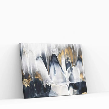 Abstract Flow II Canvas Wall Art - Y Canvas