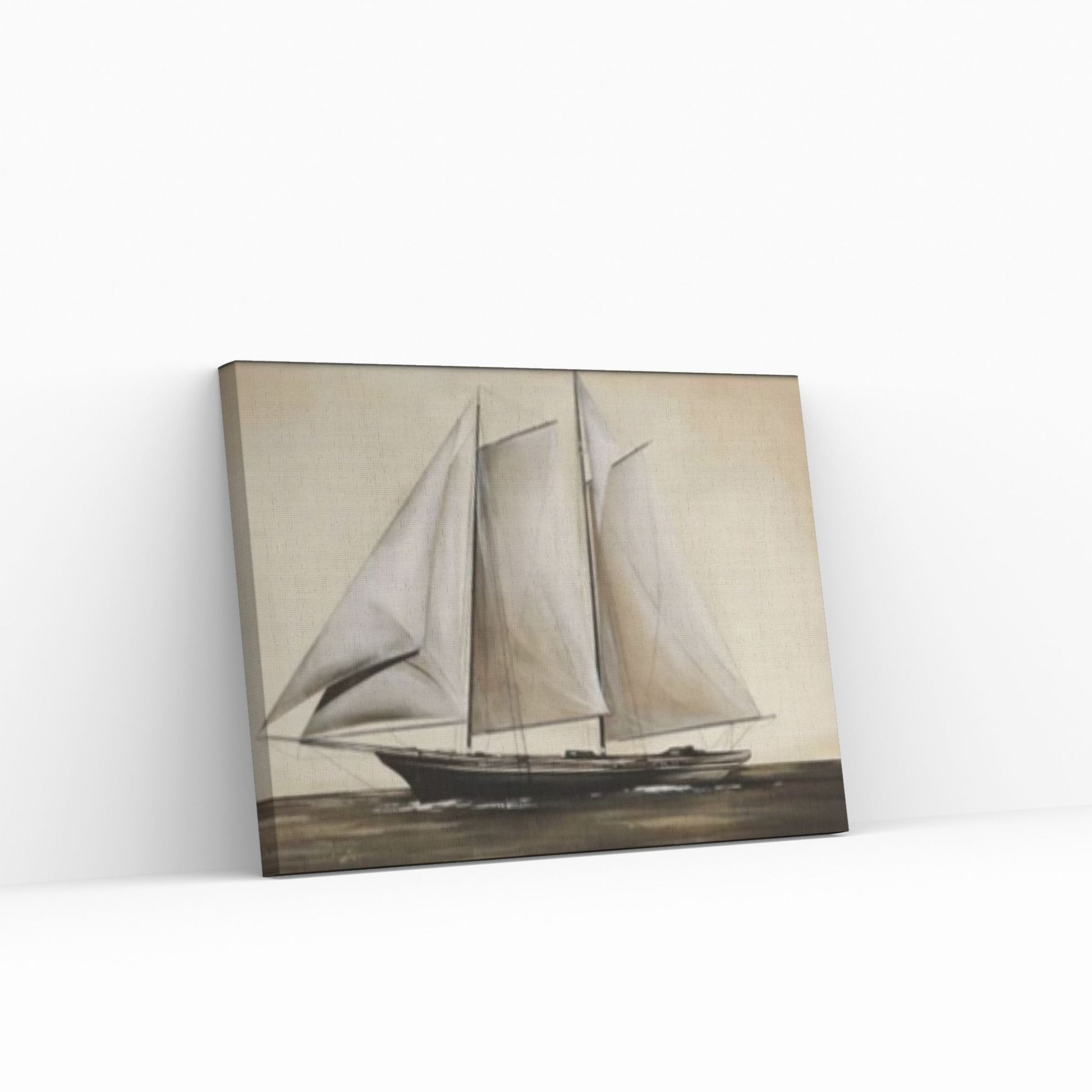 Seascape Wall Art Decor, Ship Ocean Painting, Ship Oil Painting, Ocean Decor, Sailing Ship Canvas Art - Y Canvas