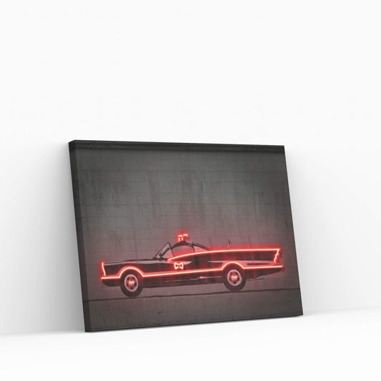 Batmobile 66 Canvas Wall Art - Y Canvas