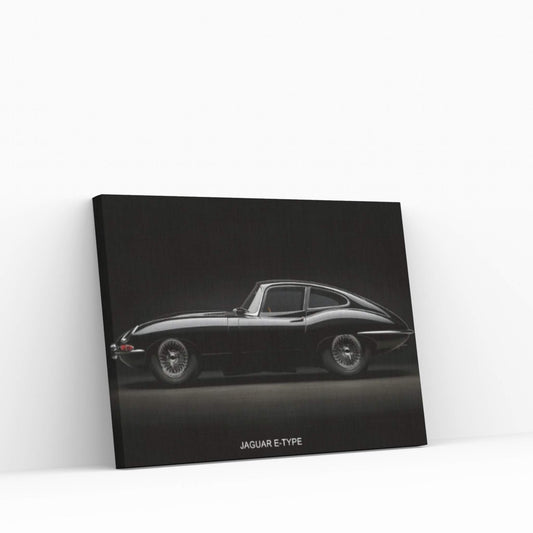 Jaguar E-Type Canvas Wall Art - Y Canvas