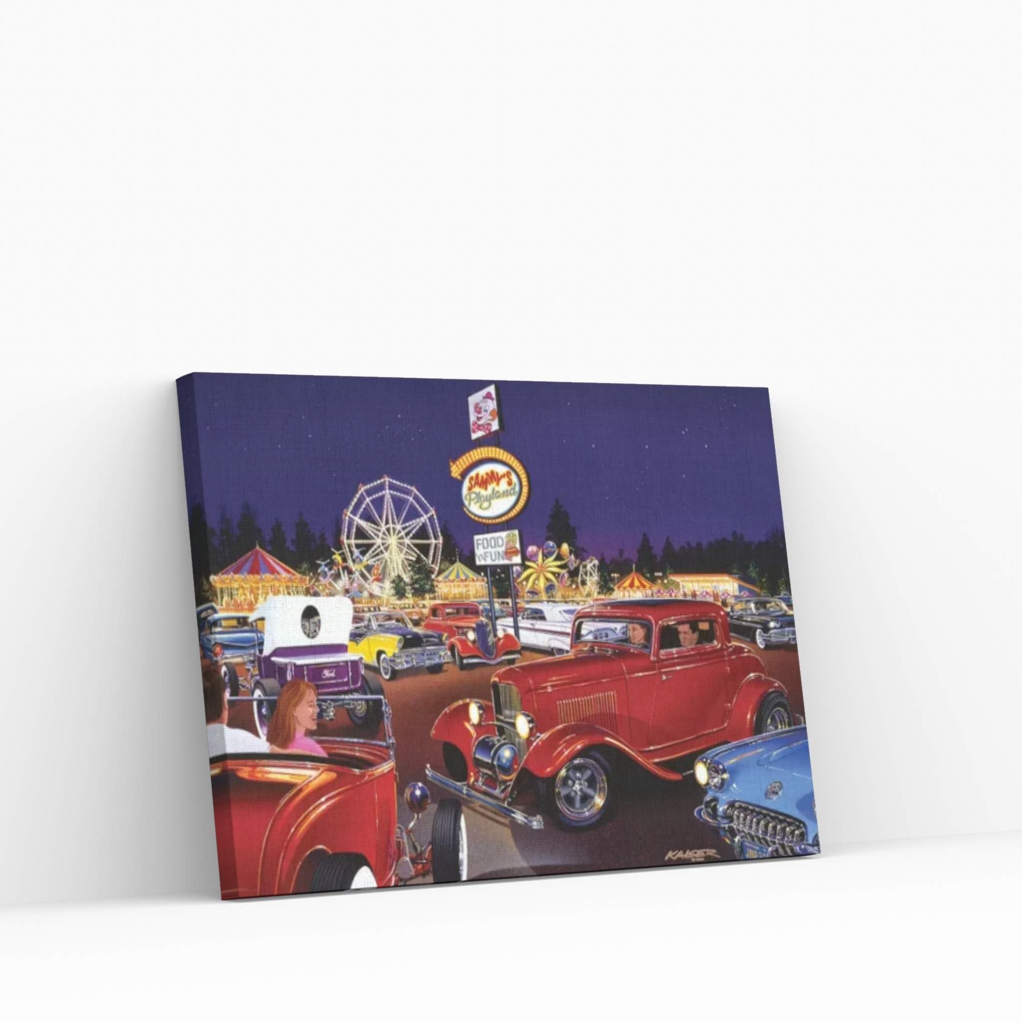 Sammy's Playland Canvas Wall Art - Y Canvas