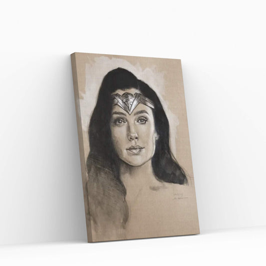 Gal Gadot Canvas Wall Art - Y Canvas