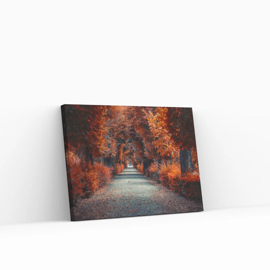 Autumn Landscape Canvas Wall Art Decor, Autumn Landscape Art Canvas, Autumn Printed, Forest Landscape Canvas Art - Y Canvas