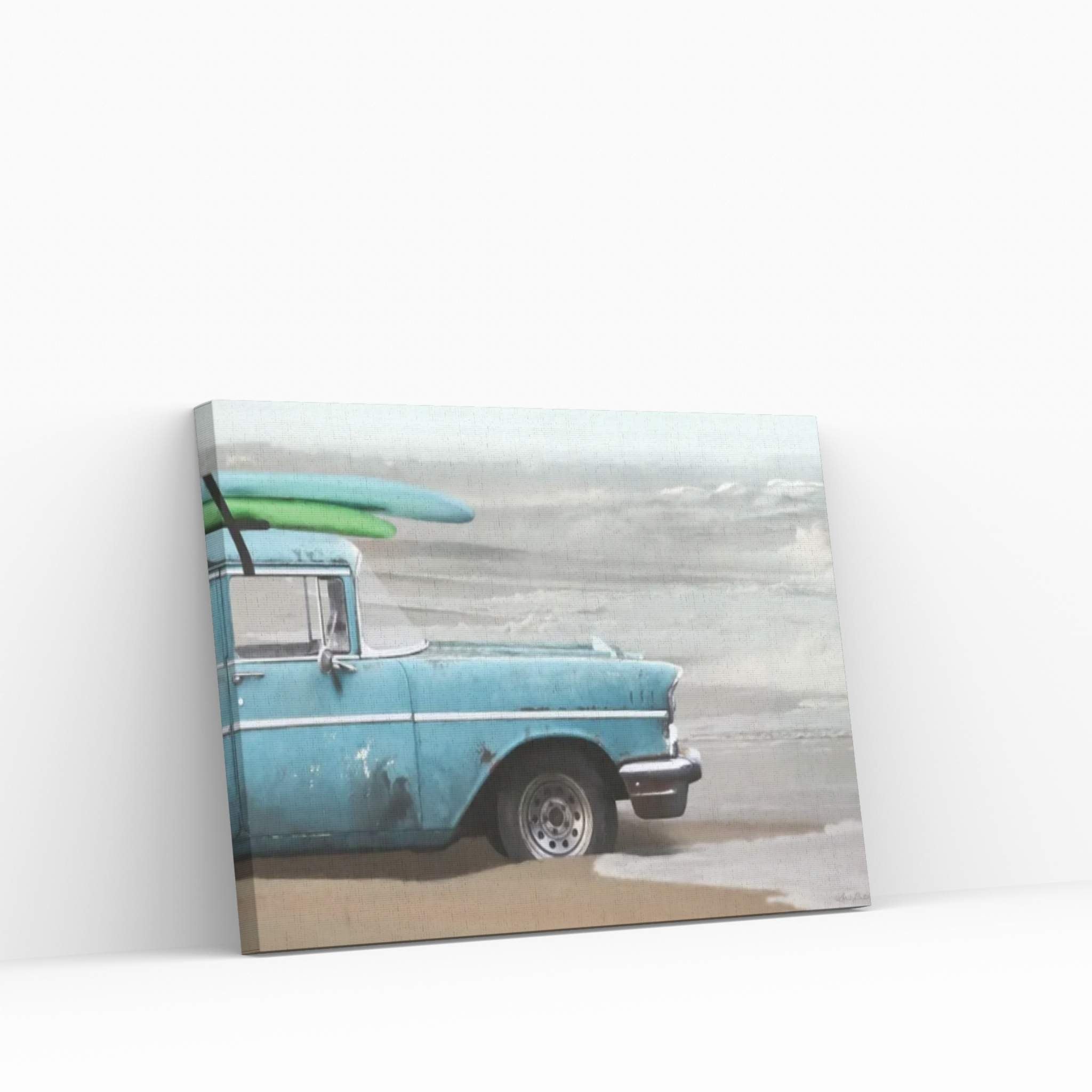 My Wave Is Waiting Canvas Wall Art - Y Canvas