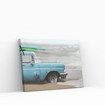 My Wave Is Waiting Canvas Wall Art - Y Canvas