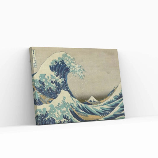 The Great Wave off Kanagawa print on canvas wall art Katsushika Large The Great Wave - Y Canvas