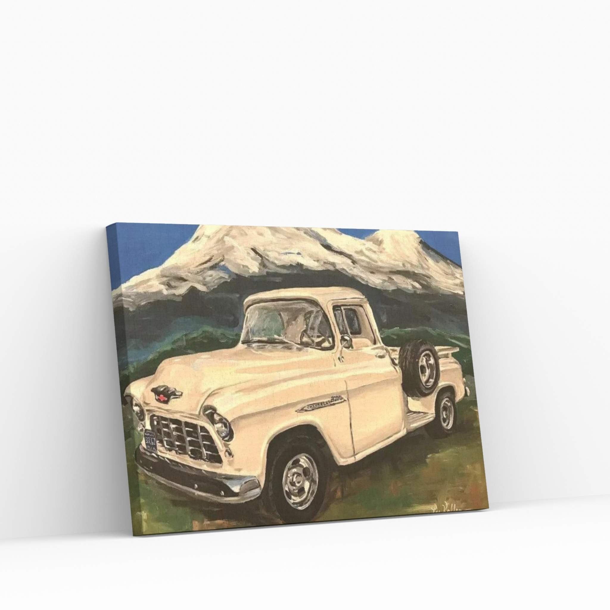 Chevy Truck 3200 I Canvas Wall Art - Y Canvas