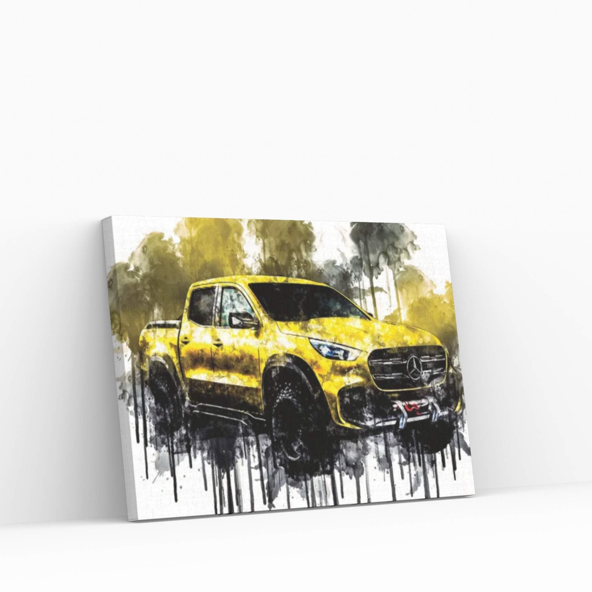 2017 Mercedes Benz Concept X Class Adventurer Pickup Canvas Wall Art - Y Canvas