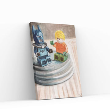 Heroes Chillin Canvas Wall Art - Y Canvas