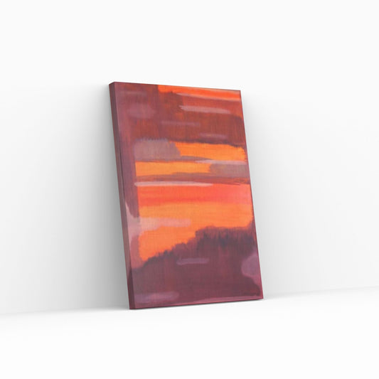 Mark Rothko Frame Canvas/Poster Art Red Reproduction, Rothko Reproduction, Modern Art Expressionism Painting - Y Canvas