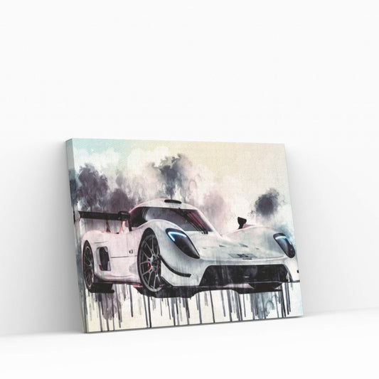 Ultima Rs 2019 Hypercar Sports Cars Powerful Cars Exterior Front View Canvas Wall Art - Y Canvas