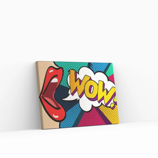 Pop Art Woman Wall Art, Comic Pop Art, Retro Comic - Y Canvas