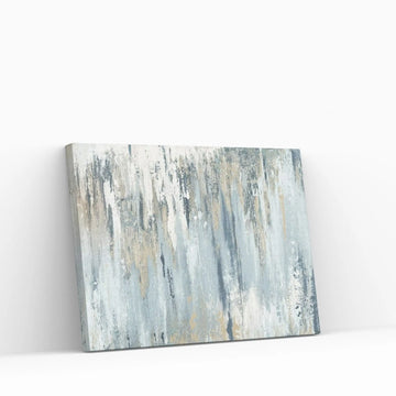 Blue Illusion Canvas Wall Art - Y Canvas