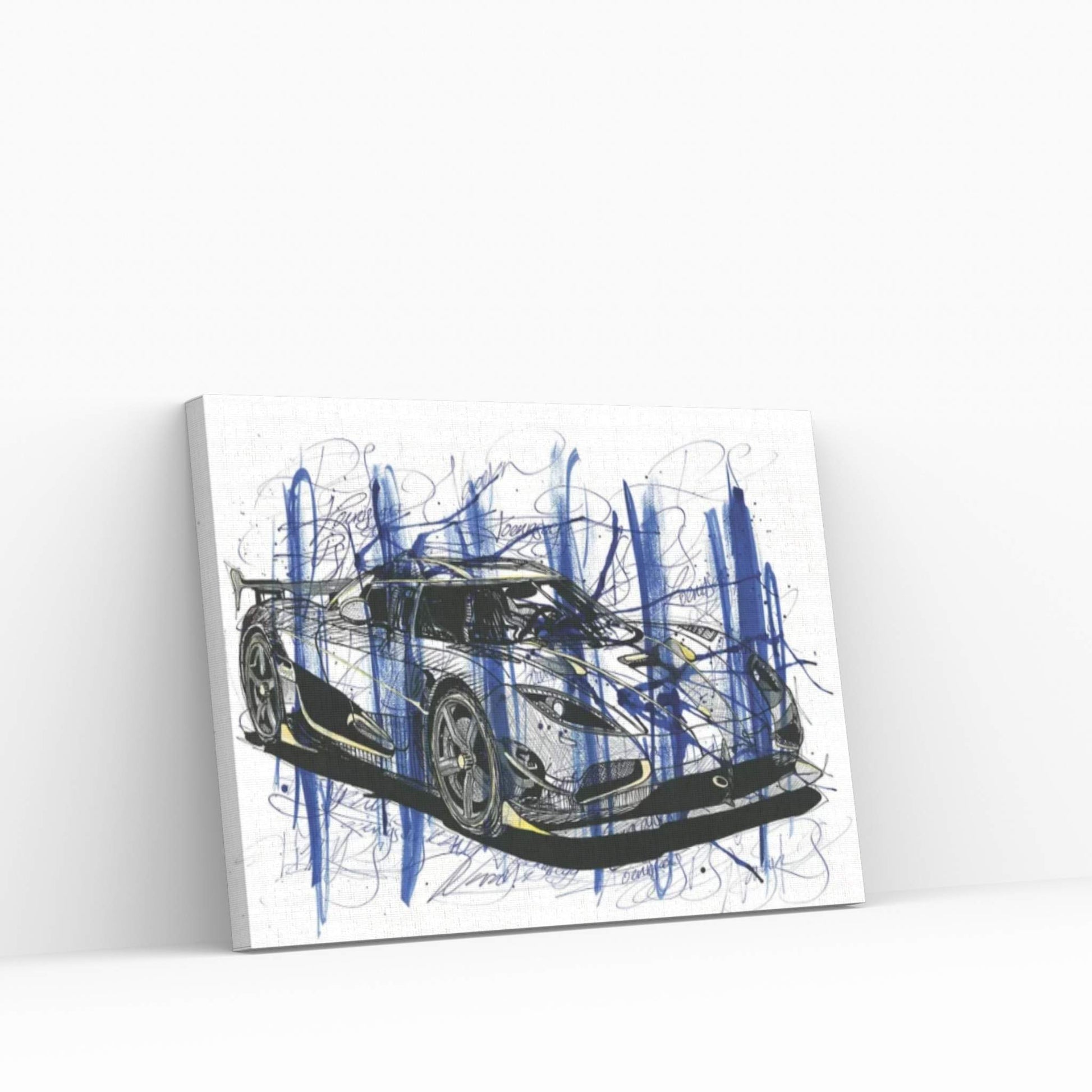 Koeniegsegg Agera RS Naraya Canvas Wall Art - Y Canvas