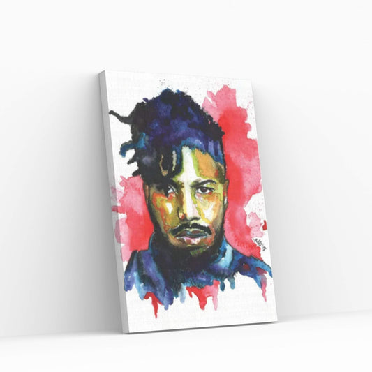 Killmonger Canvas Wall Art - Y Canvas