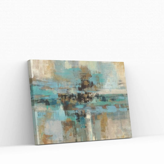 Morning Fjord Canvas Wall Art - Y Canvas