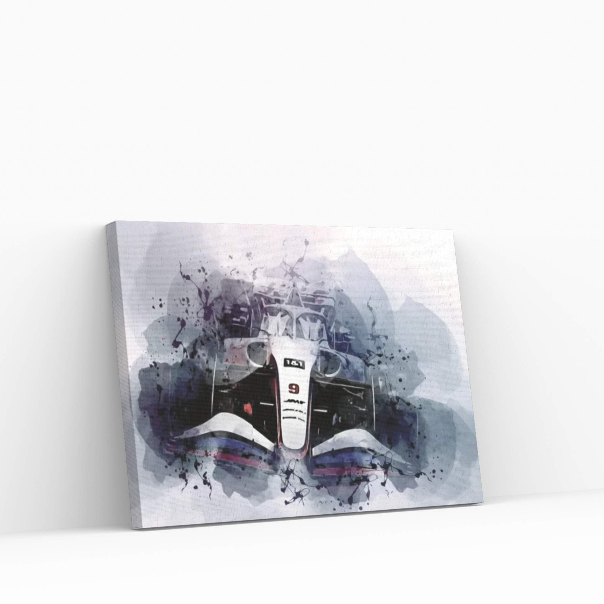 2022 Haas Vf-22 Formula 1 Canvas Wall Art - Y Canvas