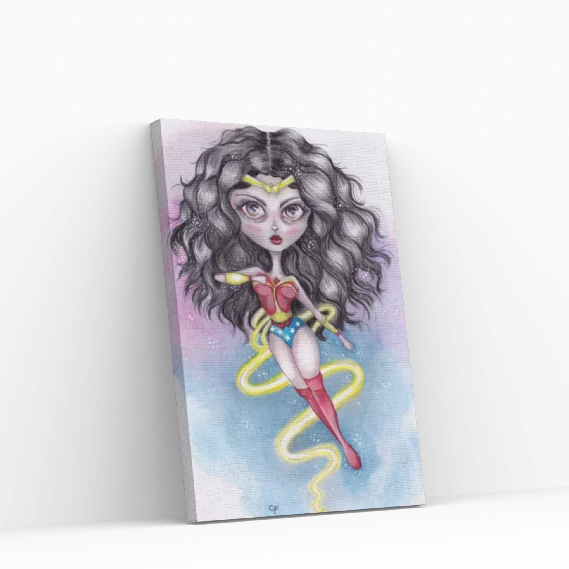 Wonder Woman Canvas Wall Art - Y Canvas