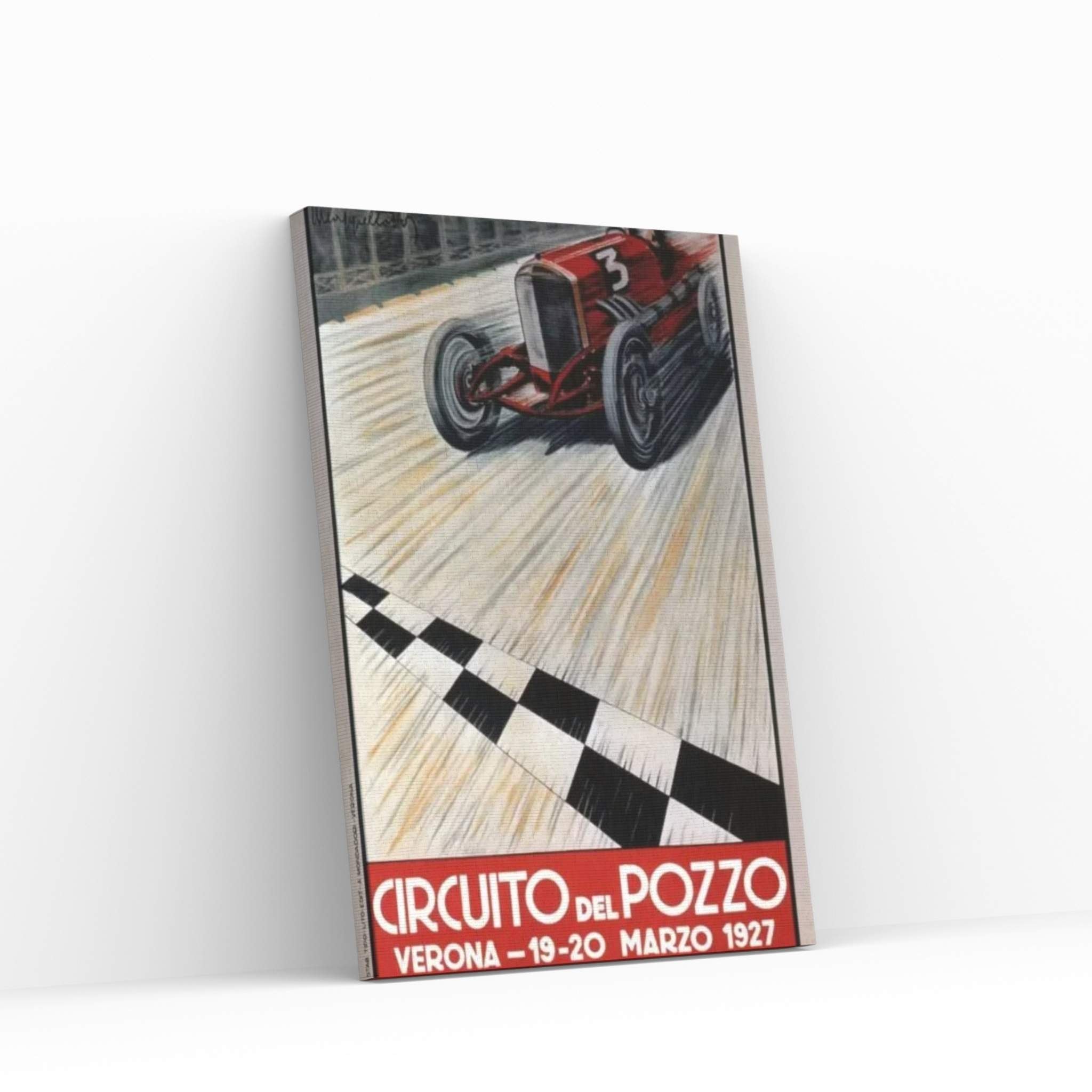 Circuit del Pozzo Italy Canvas Wall Art - Y Canvas