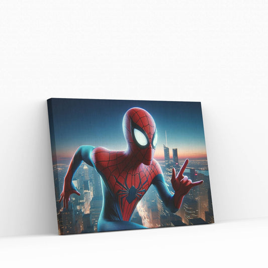 Spiderman Canvas Wall Art - Y Canvas