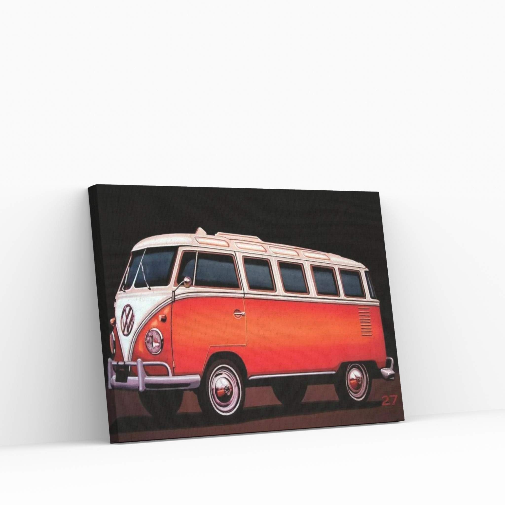 Volkswagen T1 Samba 1951 Canvas Wall Art - Y Canvas