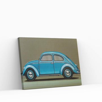 Volkswagen Beetle 1955 Canvas Wall Art - Y Canvas