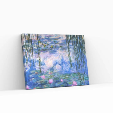 Claude Monet : Water Lilies Nympheas (1919) Canvas Wall Art Print Poster - Y Canvas