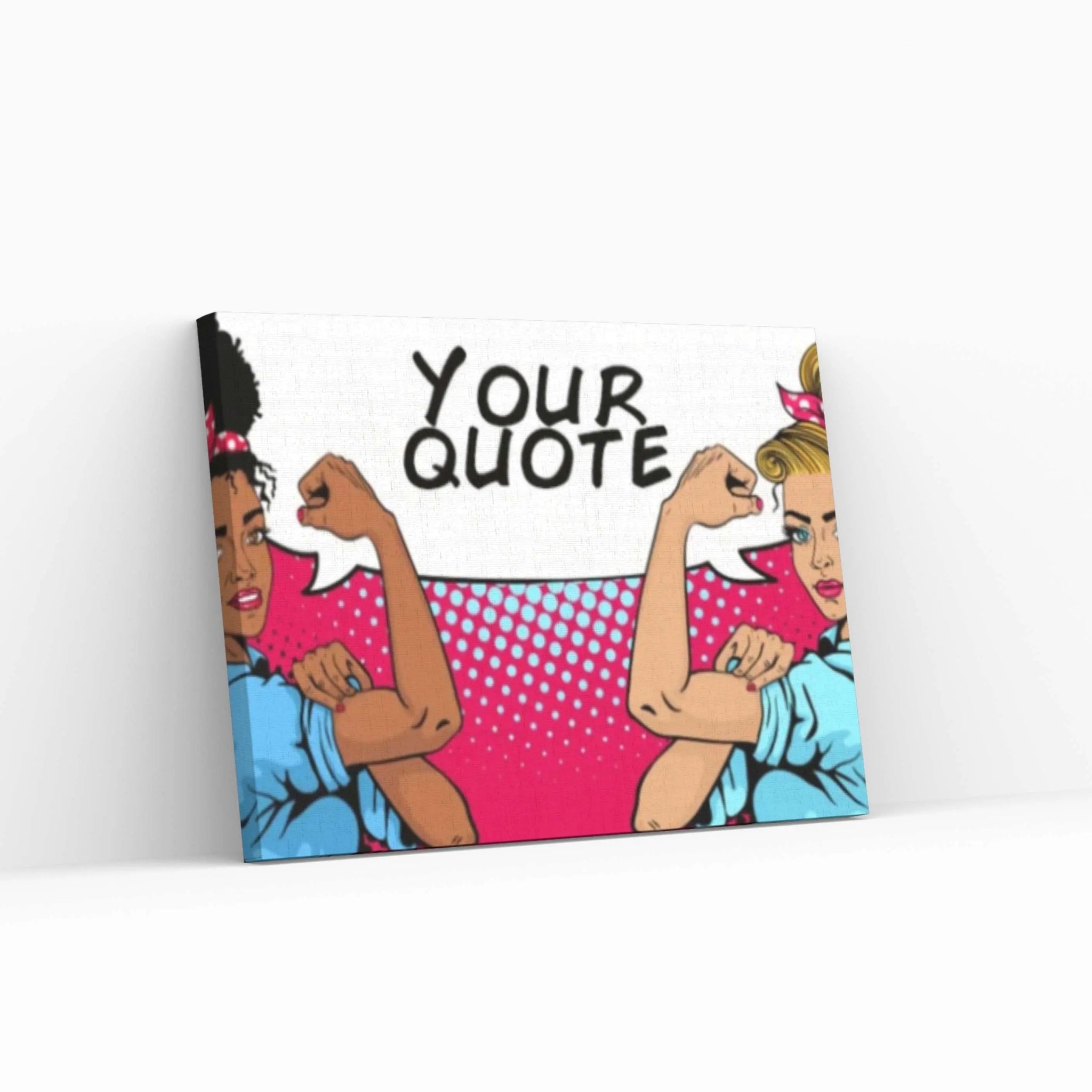 Custom Feminist Wall Art, Feminist Canvas, Women Feminist Print, Diversity Wall Art, Empowered Women Print Women Power Art - Y Canvas