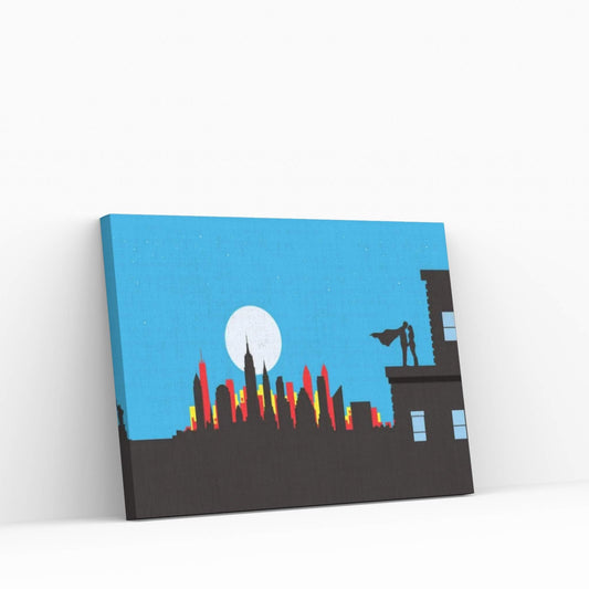 Superman Canvas Wall Art - Y Canvas