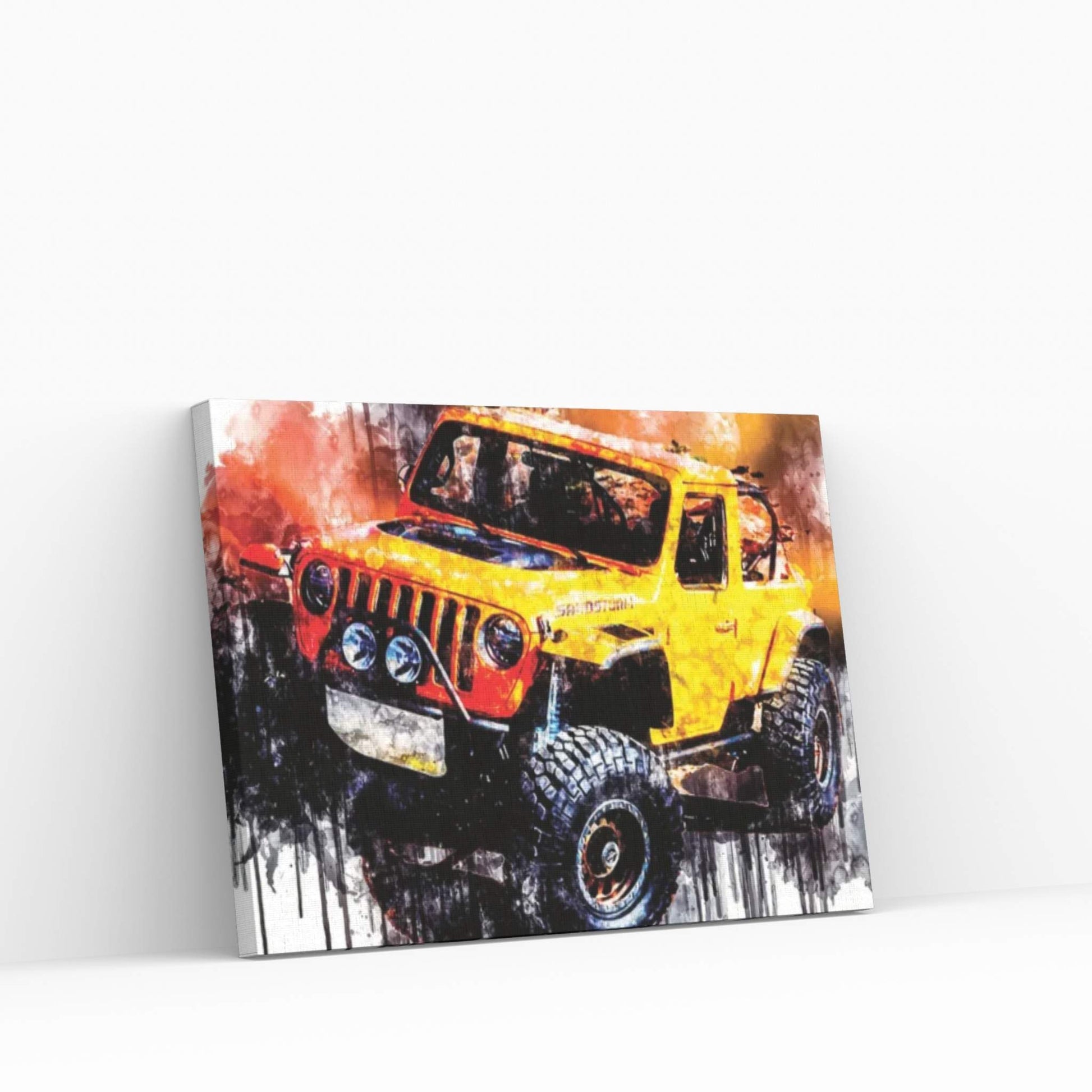 Car 2018 Jeep Sandstorm Concept Canvas Wall Art - Y Canvas