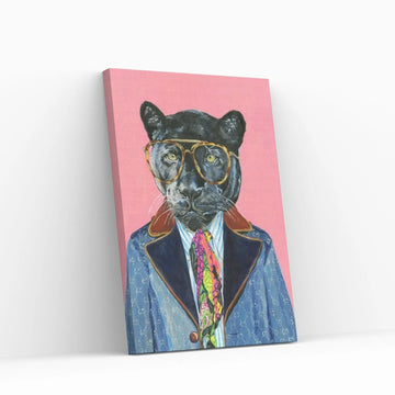 Gucci Panther Canvas Wall Art - Y Canvas