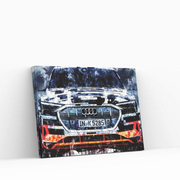 2018 Audi E Tron Prototype Canvas Wall Art - Y Canvas