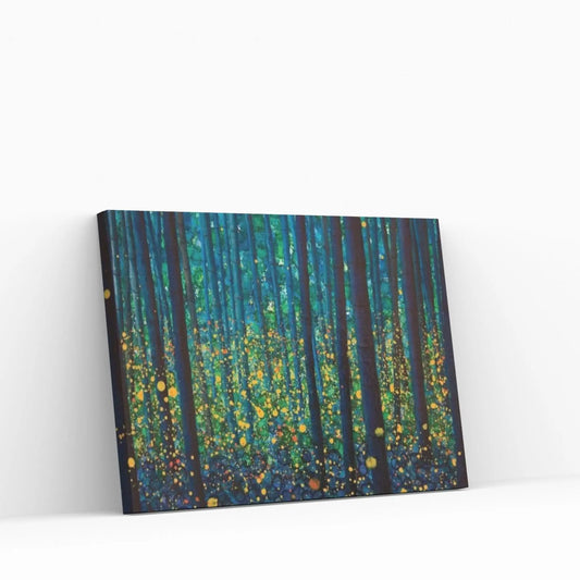 Fireflies Canvas Wall Art - Y Canvas