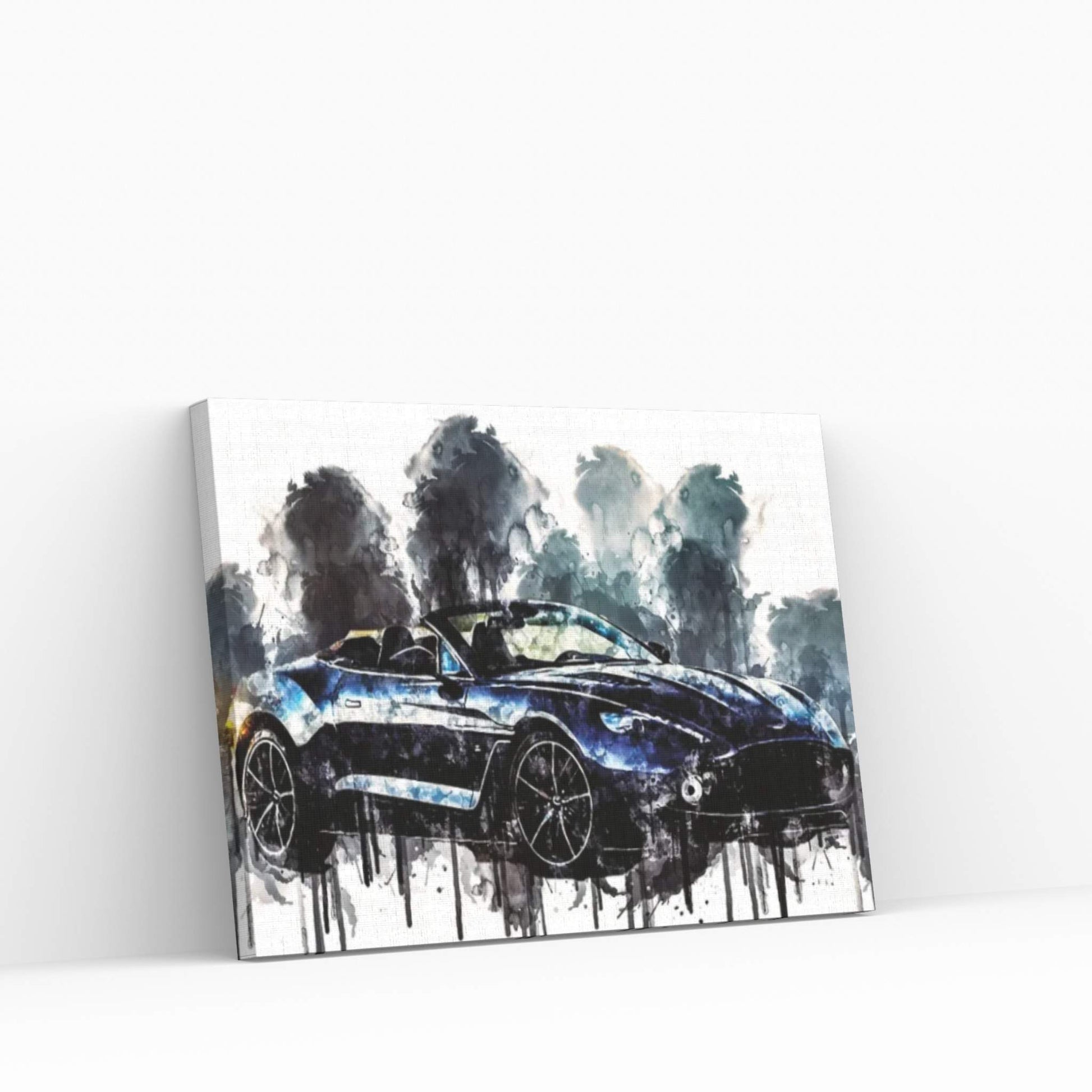 Car 2017 Aston Martin Vanquish Zagato Volante Canvas Wall Art - Y Canvas