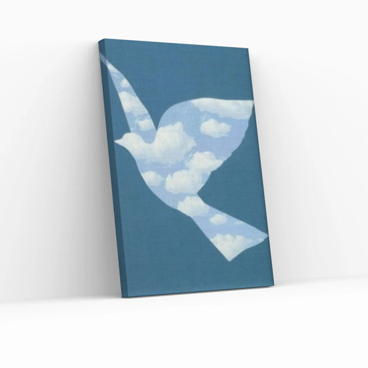 Rene Magritte Sky Bird Canvas Wall Art Poster, Reproduced Wall Decor Print - Y Canvas