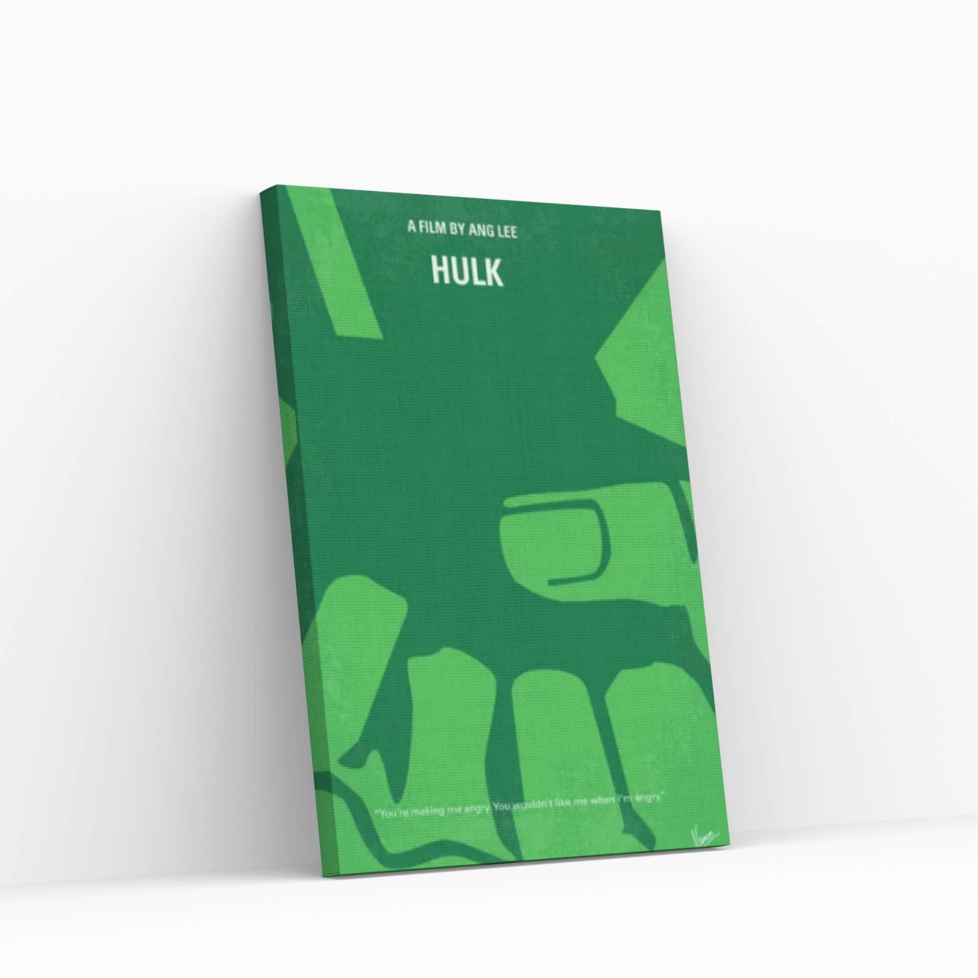 Hulk Poster Canvas Wall Art - Y Canvas