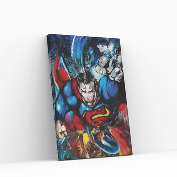 Invincible Superman Canvas Wall Art - Y Canvas