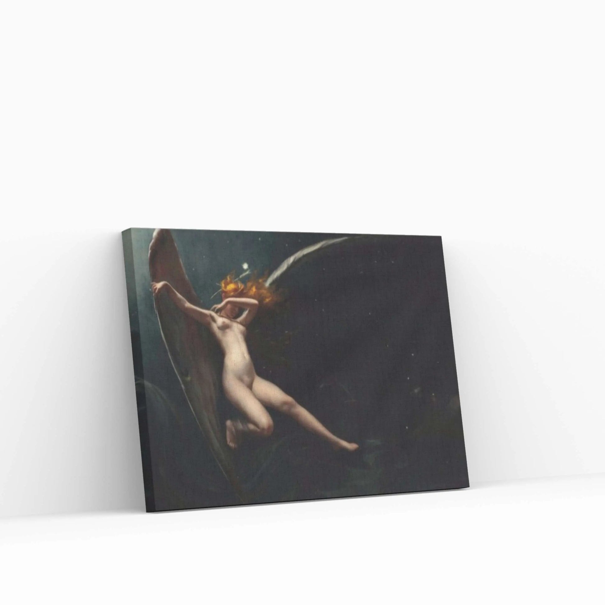 Starry Skies Fairy Canvas - Luis Ricardo Falero Wall Art - Y Canvas