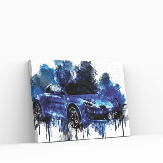 2017 Alpine A110 Premiere Edition Canvas Wall Art - Y Canvas