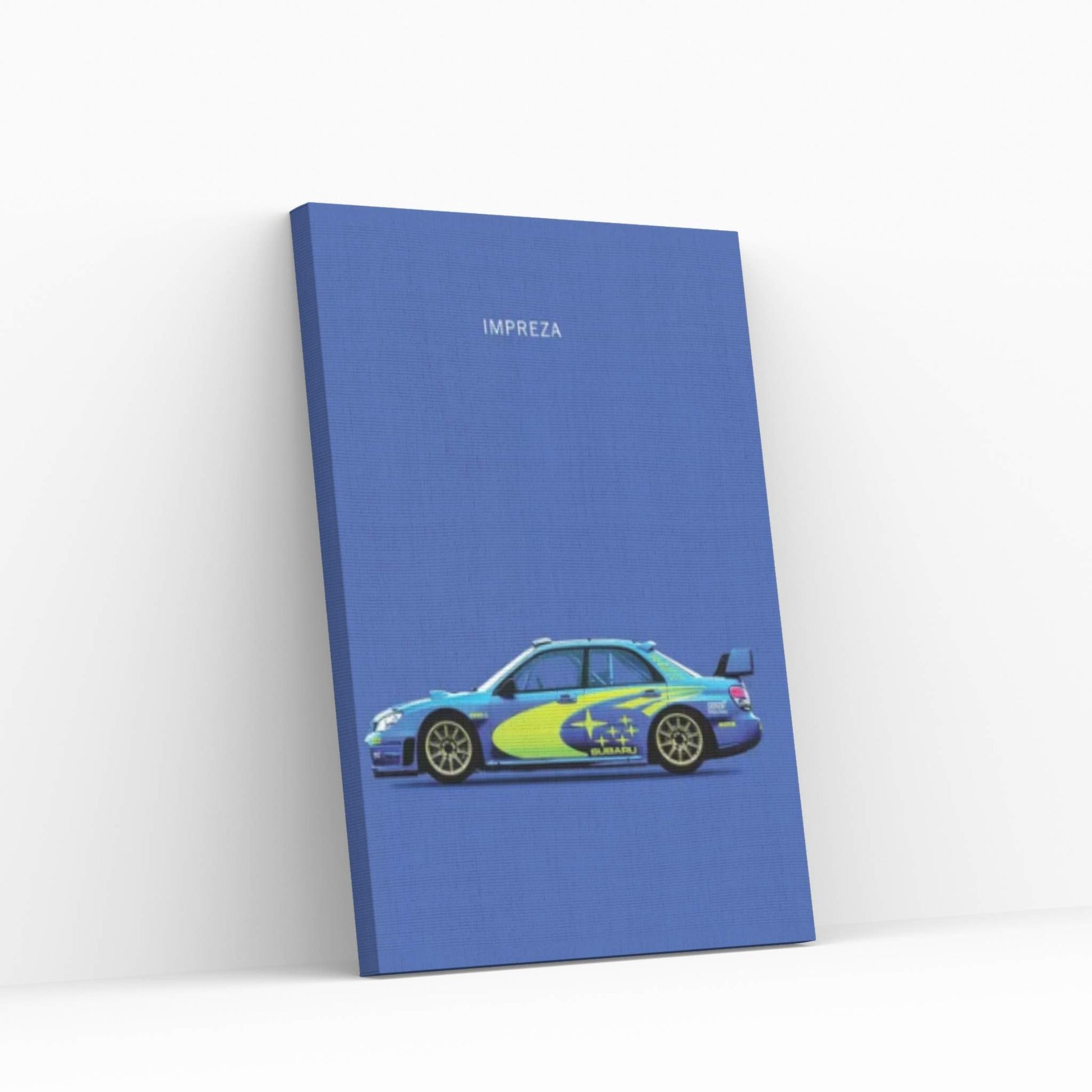 Subaru Impreza Canvas Wall Art - Y Canvas