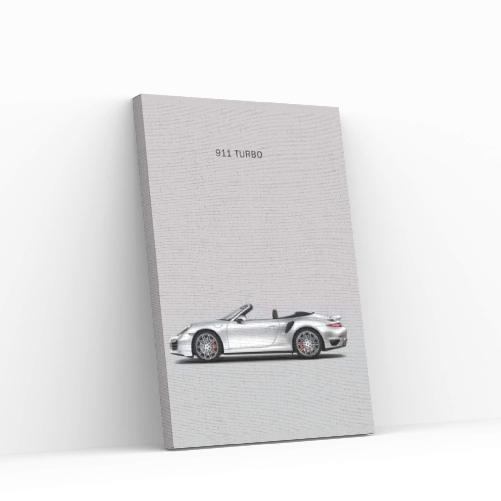 Porsche 911 Turbo Cabriolet Canvas Wall Art - Y Canvas