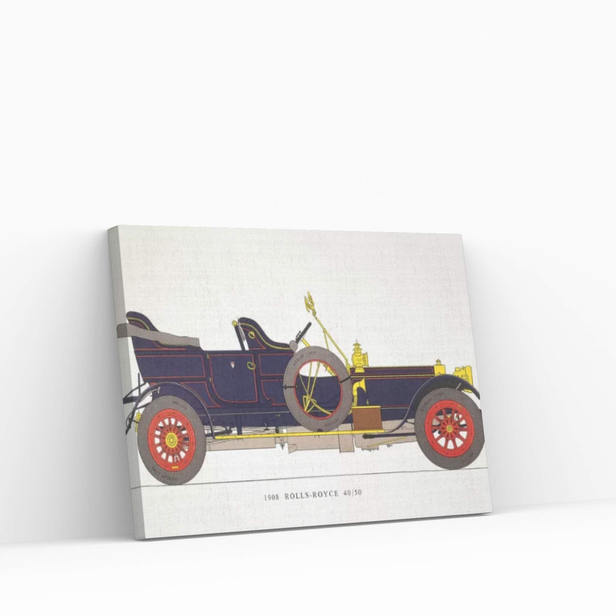 Auto: Rolls-Royce, 1908 Canvas Wall Art - Y Canvas